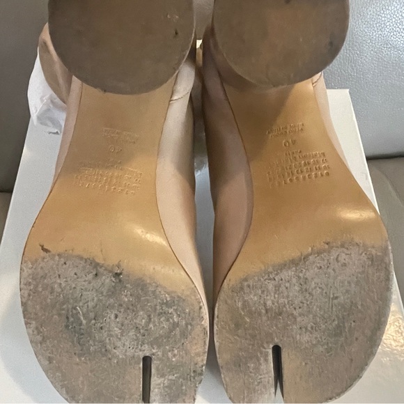 ICONIC Maison Margiela Tabi Vintage Leather boot  Size 40 Color- Bisnchetto - Picture 5 of 14